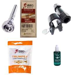 School Rental Night Pearl Beginner Trumpet Pack