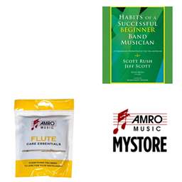 School Rental Night Richland Upper Beginner Flute Pack w/ Book