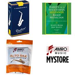 School Rental Night Richland Upper Elementary Beginner Alto Sax Pack w/ Book