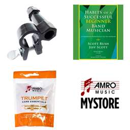 School Rental Night Richland Upper Elementary Beginner Trumpet Pack w/ Book