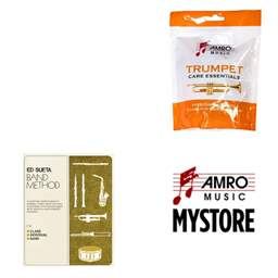 School Rental Night Wesson Beginner Trumpet Pack w/ Book