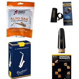 School Rental Night Florence Beginner Alto Sax Pack w/ Book