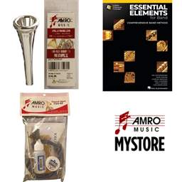 School Rental Night Florence Beginner French Horn Pack w/ Book