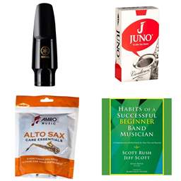 School Rental Night Raymond Elementary Beginner Alto Sax Pack w/ Book
