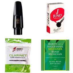 School Rental Night Raymond Elementary Beginner Clarinet Pack w/ Book