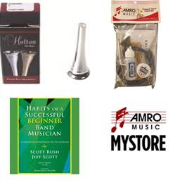 School Rental Night Raymond Elementary Beginner French Horn Pack w/ Book