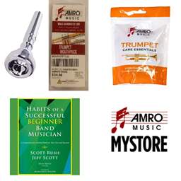 School Rental Night Raymond Elementary Beginner Trumpet Pack w/ Book