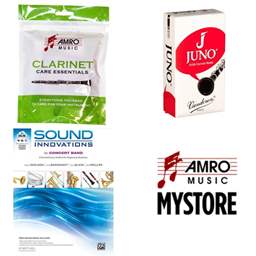 School Rental Night Lawrence County Beginner Clarinet Pack w/ Book