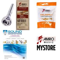 School Rental Night Lawrence County Beginner Trumpet Pack w/ Book
