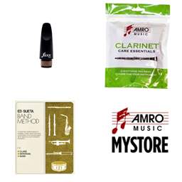 School Rental Night Alexander Jr. High Beginner Clarinet Pack w/ Book