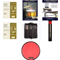 School Rental Night Alexander Jr. High Beginner Percussion Pack w/ Book
