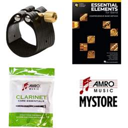 School Rental Night Mendenhall Jr. Beginner Clarinet Pack w/ Book