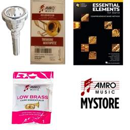 School Rental Night Mendenhall Jr. Beginner Baritone Pack w/ Book