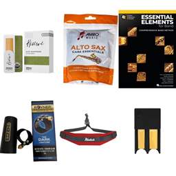 School Rental Night Lovett Elementary Beginner Alto Sax Pack w/ Book