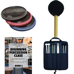 School Rental NIght Lovett Elementary Beginner Percussion Pack w/ Book