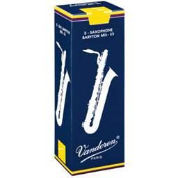 Vandoren #4 Baritone Sax Reed 5 Pack