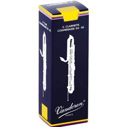 Vandoren #3 Contra Bass Clarinet Reed 5 Pack