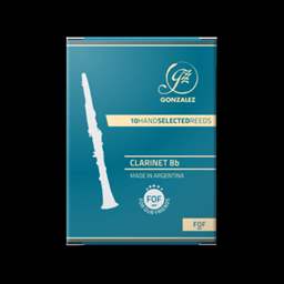 Gonzalez #3 FOF Bb Clarinet Reed 10 Pack