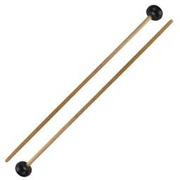 Salyers E70 Hard Black Rubber Marimba or Bell Mallets