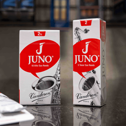 Vandoren  JUNO #2.5 Alto Sax Unfiled Reed 10 Pack   JSR6125