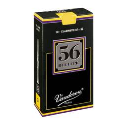 Vandoren #3.5+ Bb Clarinet Reed 10 Pack
