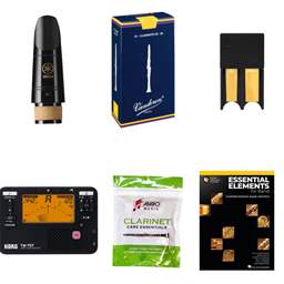 School Rental Night Germantown Middle MS Beginner Clarinet Pack w/ Book