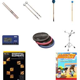 School Rental Night Germantown Middle MS Beginner Percussion Pack w/ Book