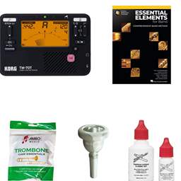 School Rental Night Germantown Middle MS Beginner Trombone Pack w/ Book