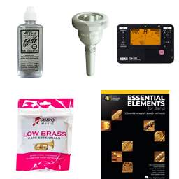 School Rental Night Germantown Middle MS Beginner Euphonium Pack w/ Book