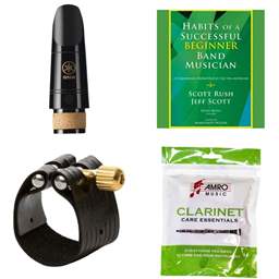 School Rental Night Brandon Middle Clarinet Beginner Pack w/ Book
