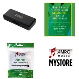 School Rental Night Brandon Middle Oboe Beginner Pack w/ Book