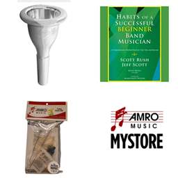 School Rental Night Brandon Middle Tuba Beginner Pack w/ Book