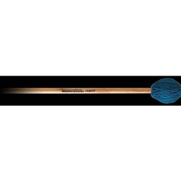 Innovative Percussion IP240 Medium Teal Yarn Marimba Mallets with Birch Handles