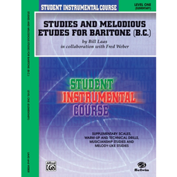 Student Instrumental Course: Studies and Melodious Etudes for Baritone (B.C.), Level I/ Baritone Horn