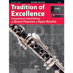 Tradition Of Excellence/Book 1/Clarinet BK&CD&DVD
