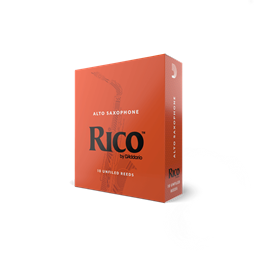 Rico #2.5 Alto Sax Unfiled Reed 10 Pack
