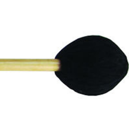 Salyers E20 Medium Black Yarn Marimba Mallets with Birch Handles