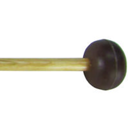 Salyers E60 Medium Brown Rubber Marimba or Bell Mallets with Birch Handles