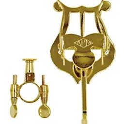 AMRO Lacquer Bach Style trumpet Clamp on Lyre