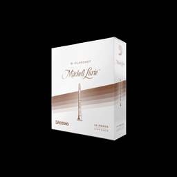 Mitchell Lurie  MITCHELL LURIE #2.5 Bb Clarinet Unfiled Reed 10 Pack    RML10BCL250