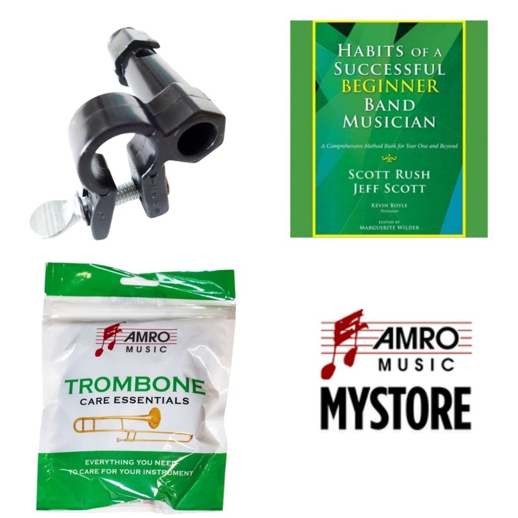 School Rental Night Richland Upper Elementary Beginner Trombone Pack w/ Book