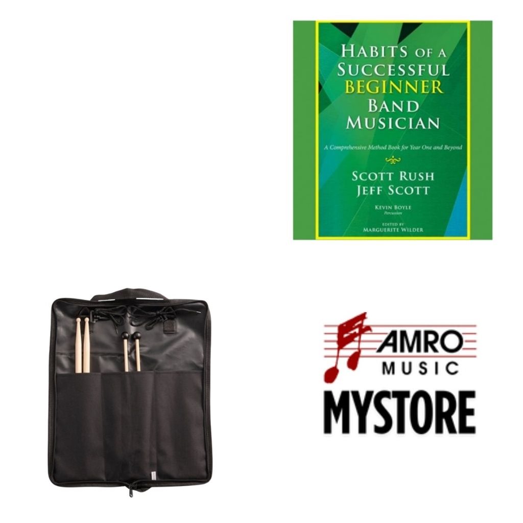 School Rental Night Richland Upper Elementary Beginner Percussion Pack w/ Book