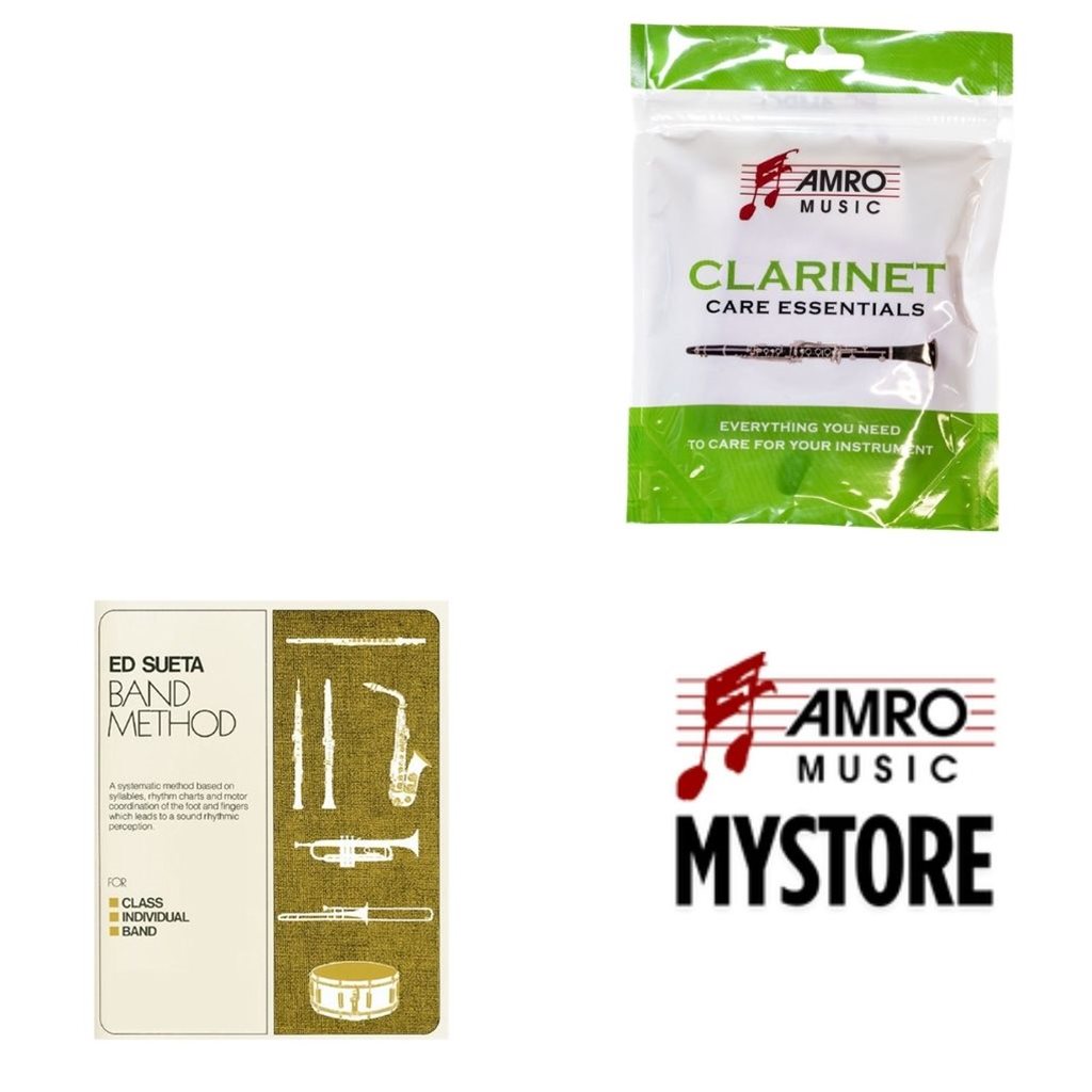 School Rental Night Wesson Beginner Clarinet Pack w/ Book