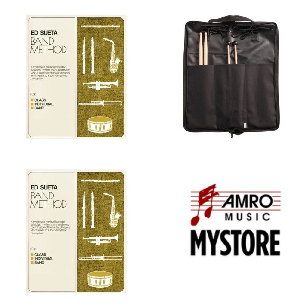 School Rental Night Wesson Beginner Percussion Pack w/ Book