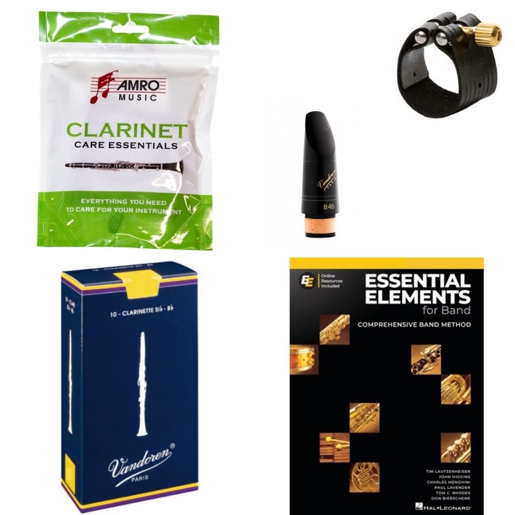 School Rental Night Florence Beginner Clarinet Pack w/ Book