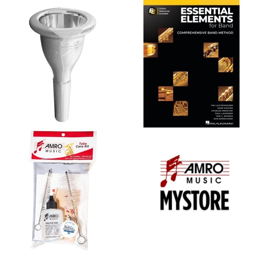 School Rental Night Florence Beginner Tuba Pack w/ Book