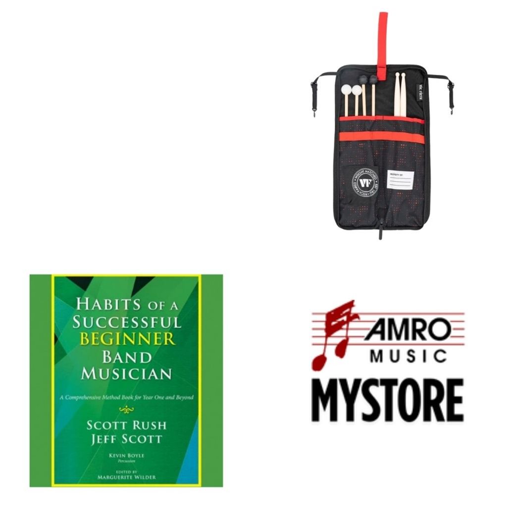 School Rental Night Raymond Elementary Beginner Percussion Pack w/ Book