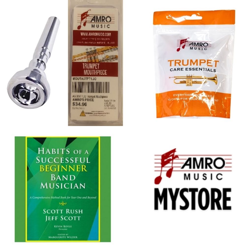 School Rental Night Raymond Elementary Beginner Trumpet Pack w/ Book