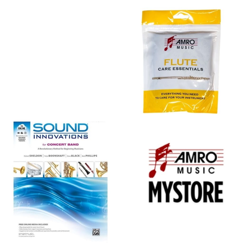 School Rental Night Lawrence County Beginner Flute Pack w/ Book