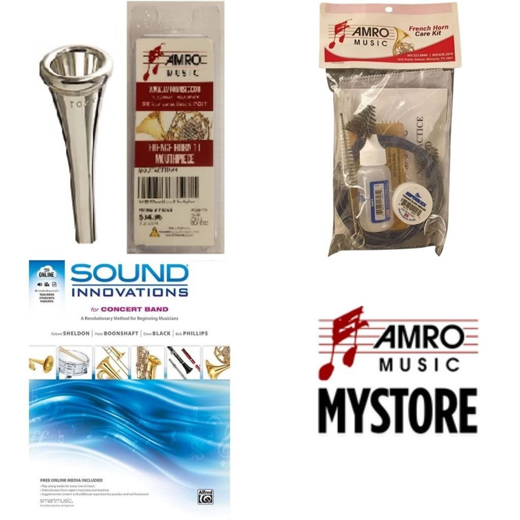 School Rental Night Lawrence County French Horn Pack w/ Book